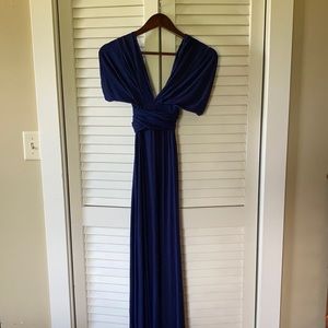 Navy Infinity Dress